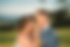 Wedding photography couple are looking
