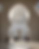 Sheikh Zayed Moschee with people